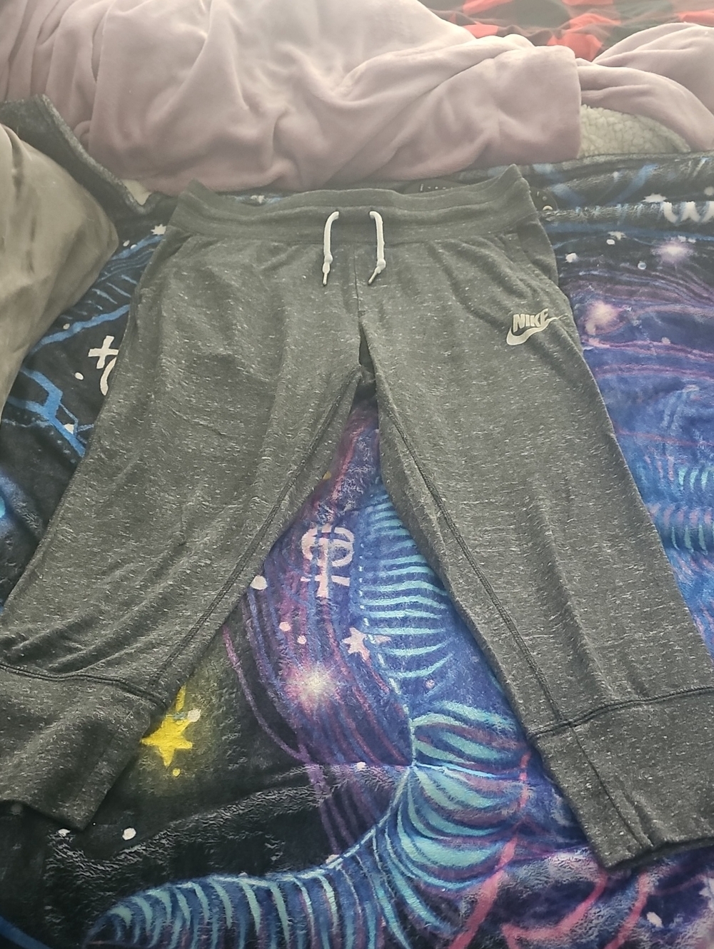 Nike Youth Dark Gray Heather Jogger Sweatpants